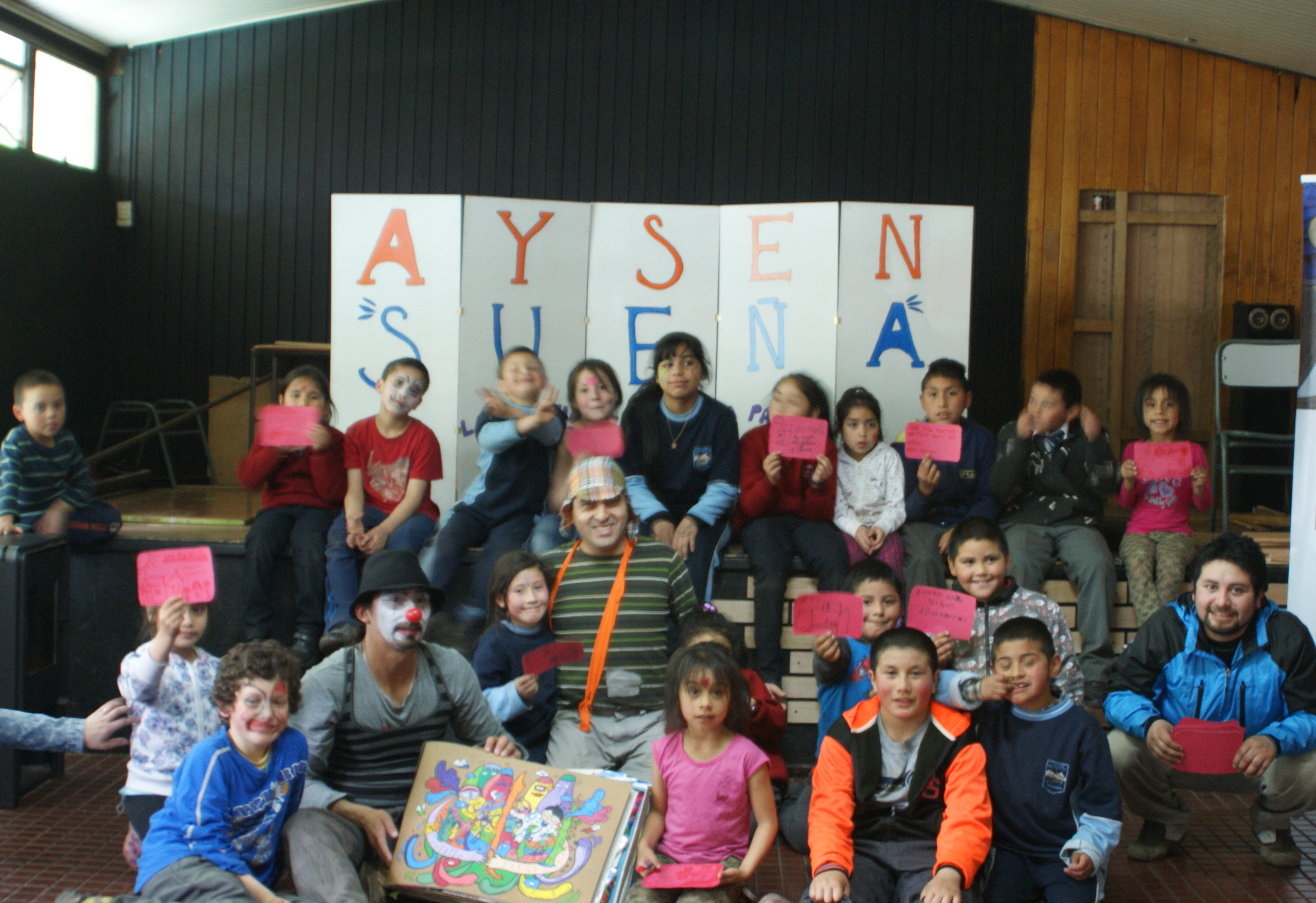 SERPAJ Chile invita a niños y niñas de Aysén a soñar un mundo en Paz