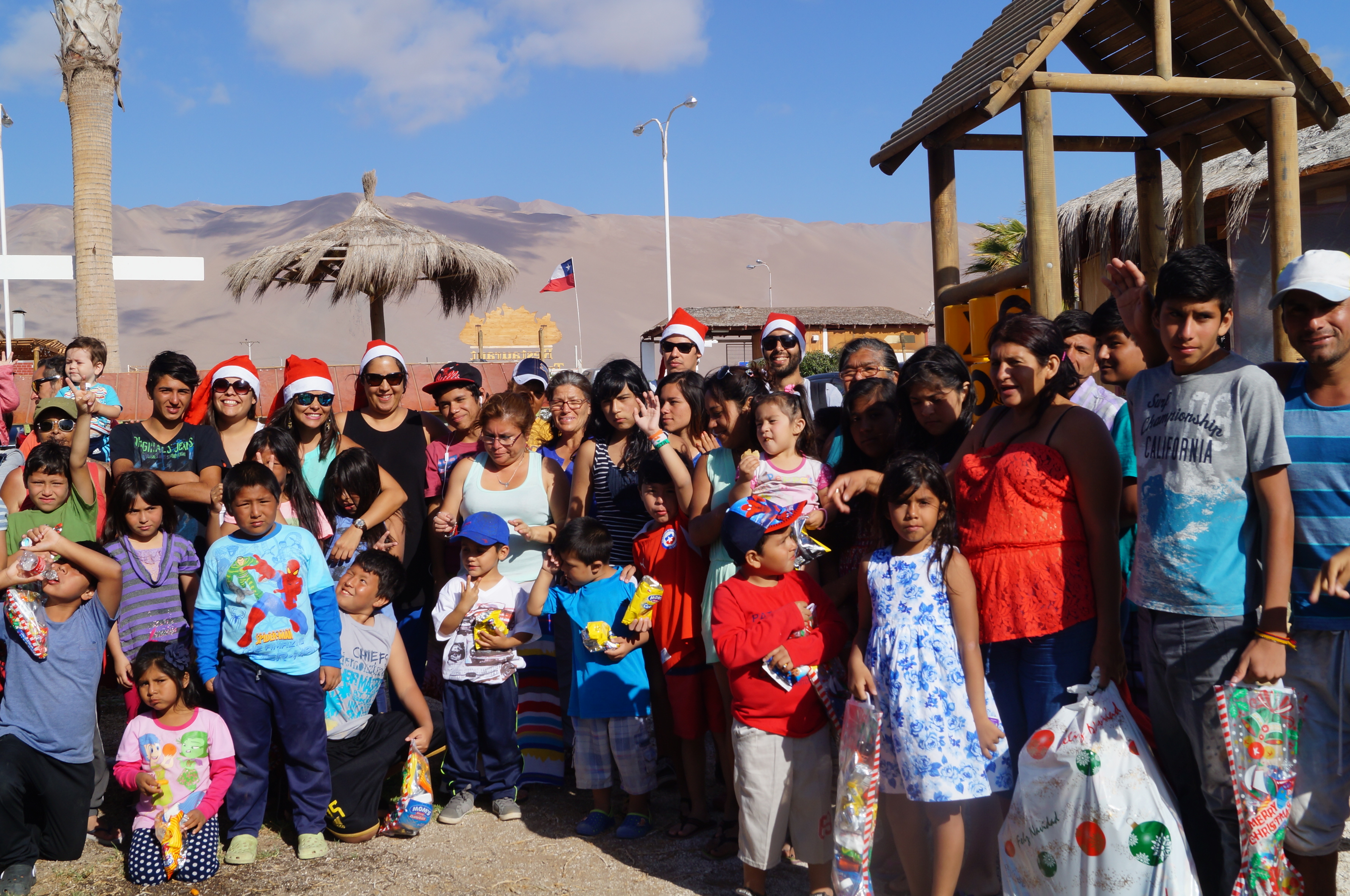 Programa Abriendo Caminos Amaya celebró la navidad en el centro recreacional Jatata