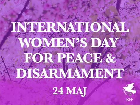 Día Internacional de la Mujer por la Paz y el Desarme