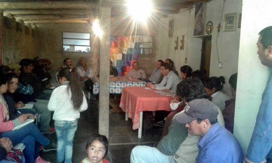 ILEGAL allanamiento a la comunidad  Anconquija de Catamarca