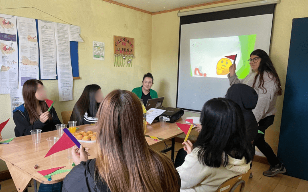 Adolescentes de PPF Barrio O’Higgins participan en Jornada sobre Relaciones Sanas