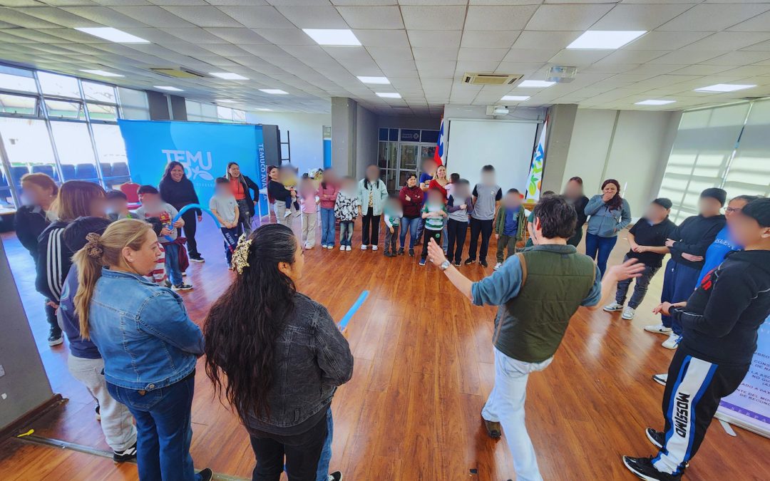 Crear, jugar y compartir: familias del PAC Ayelén celebran a las niñeces en Temuco